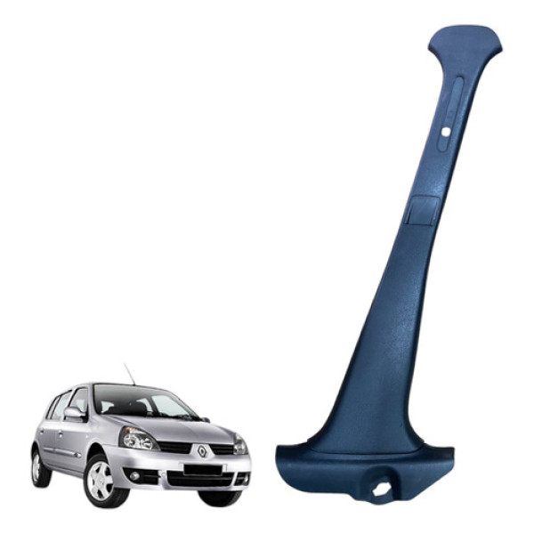 Moldura Coluna Central Direita Renault Clio 2004 2008 2010