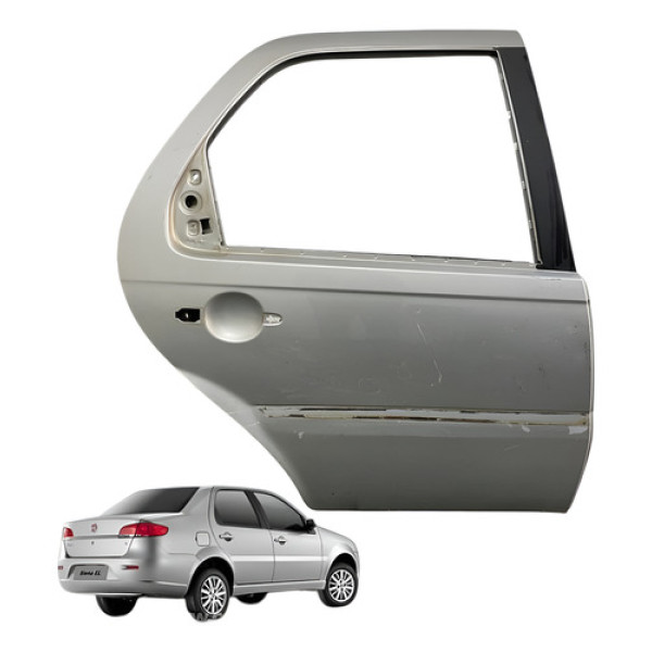 Porta Traseira Direita Fiat Siena Palio 2009 2010 2011 2012