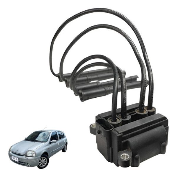 Bobina Ignicao Renault Clio 1.0 16v Gasolina 2001 2002 2005