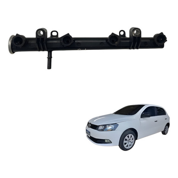 Flauta Bico Injetor Volkswagen Gol Voyage 1.6 16v 2009 12 20