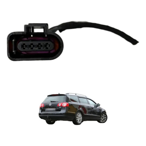 Conector Plug Fechadura Porta Malas Passat Variant 2006 2007