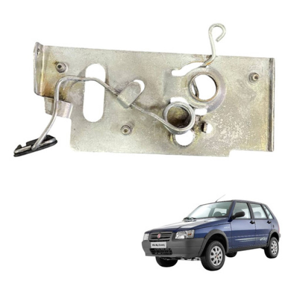 Fechadura Inferior Do Capo Fiat Uno 2002 2007