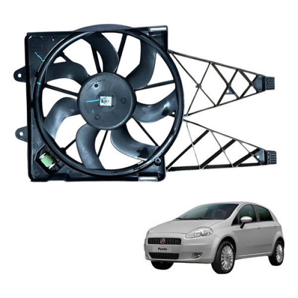 Ventoinha Defletor Punto Linea 1.8 1.9 1.4 2007 2012