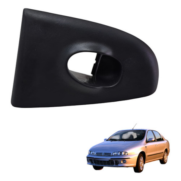 Moldura Botao Vidro Tras Direito Marea Brava 2003 2005 2009