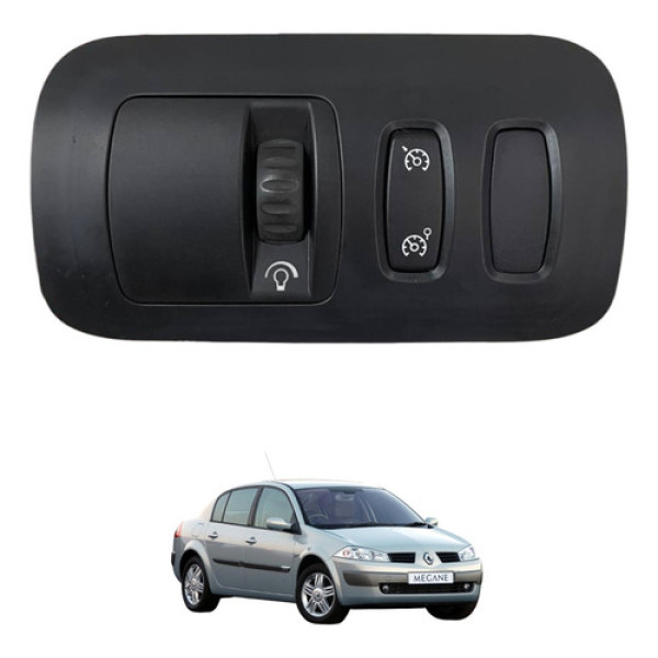 Botao Comando Luz Painel Renault Megane 2007 2008 Dynamique