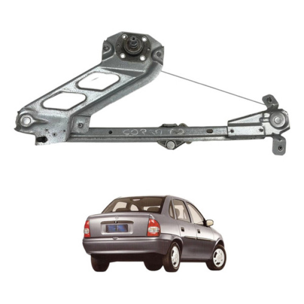 Maquina Vidro Manual Gm Corsa Traseira Direita 96 99 2001