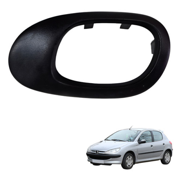 Moldura Macaneta Interna Direita Peugeot 206 2002 2006 2010