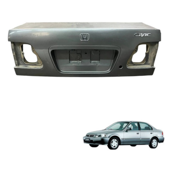 Tampa Traseira Honda Civic 2000 2001 Lx  Original