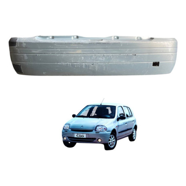 Parachoque Traseiro Renault Clio Hatch 1999 2000 2001 2002