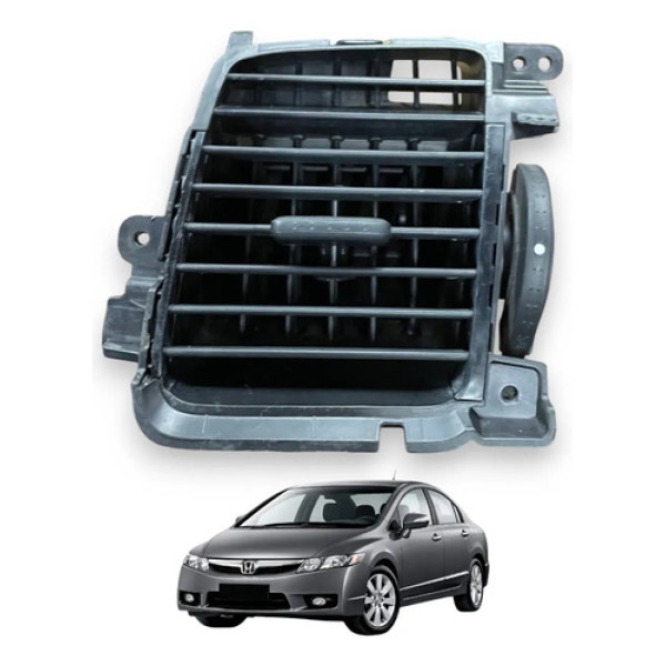 Difusor Saida Ar Esquerdo New Civic 2007 2008 2009 2010 2011