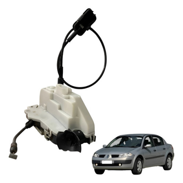 Fechadura Eletrica Porta Dianteira Esquerda Megane 2008 2009
