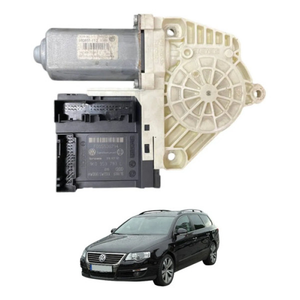Motor Vidro Dianteiro Esquerdo Vw Passat Variant 2006 2007