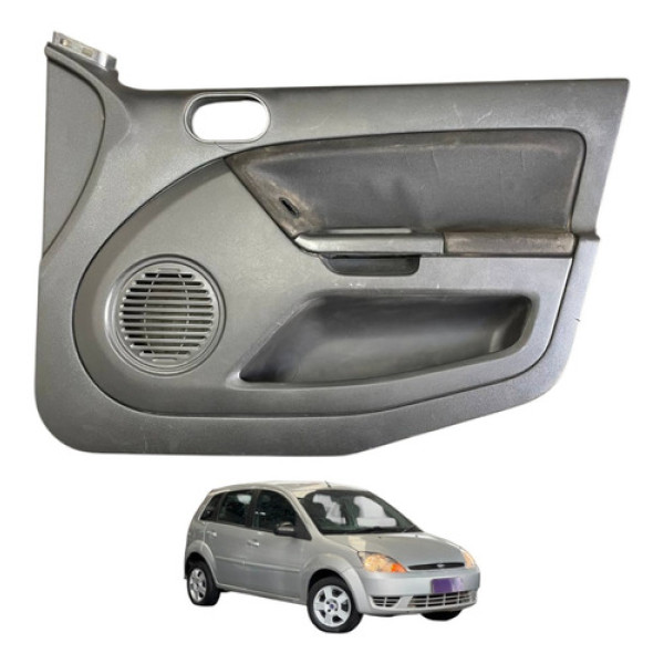 Forro De Porta Dianteiro Direito Ford Fiesta 2008 2009 2010
