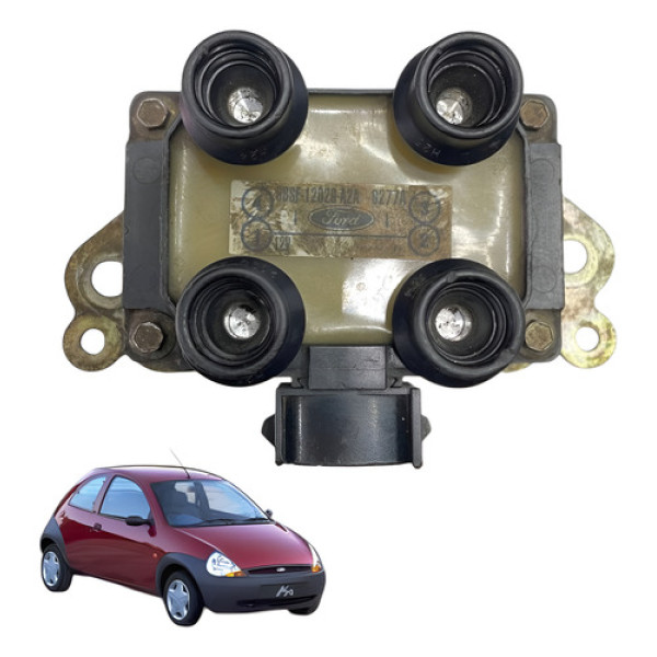 Bobina Ignicao Ford Ka Fiesta Escort 1996 1997 1998 1999