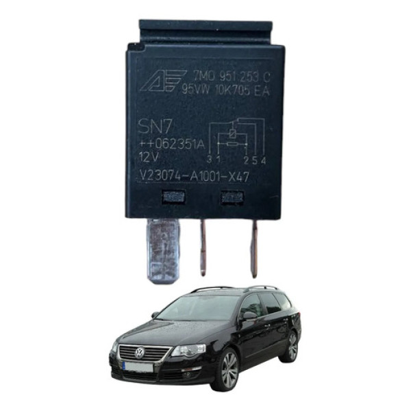 Rele Auxiliar Ar Condicionado Passat Variant 2.0 2006 2007 Peça 2