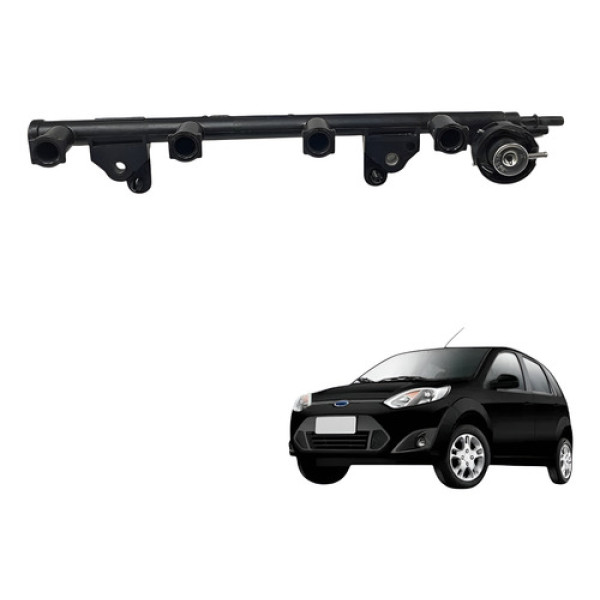 Flauta Bico Injetor Ford Fiesta Zetec 1.0 2011 2012