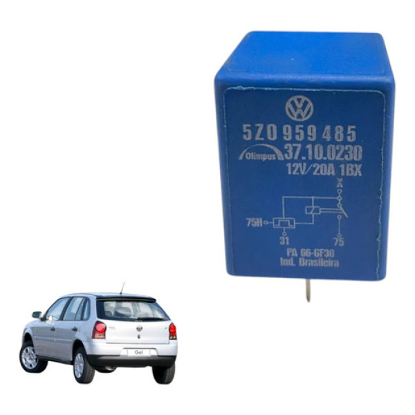 Rele Desembacador Vidro Traseiro Volkswagen Gol 2007 10 2012