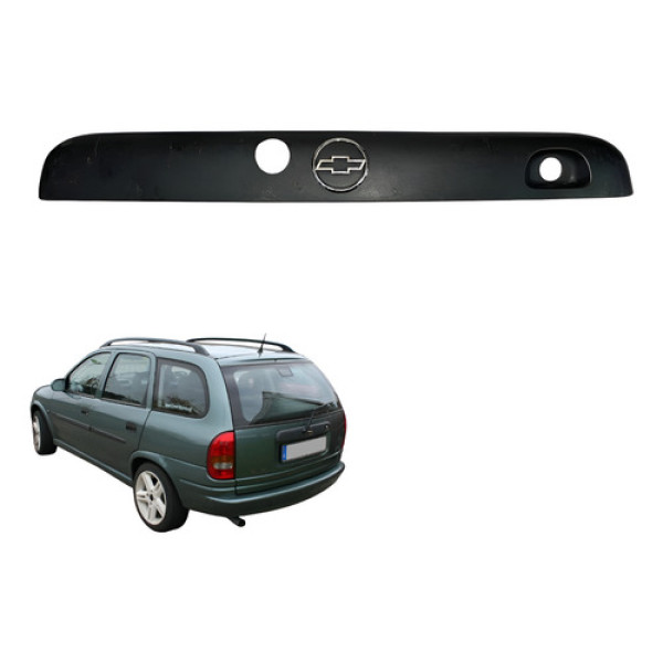 Moldura Macaneta Da Tampa Traseira Corsa 97 99 2002