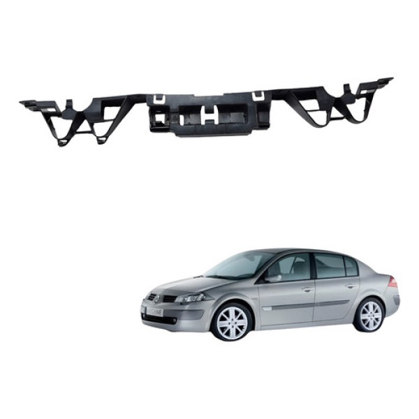 Guia Central Parachoque Traseiro Megane Sedan 2007 2010 2014