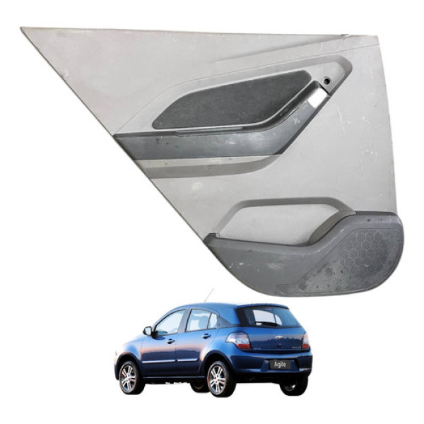 Forro Porta Traseira Esquerda Gm Agile 2010 2011 2012 2013