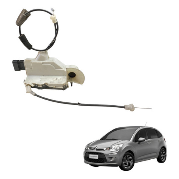 Fechadura Eletrica Diant Direito Citroen C3 2013 2015 2018