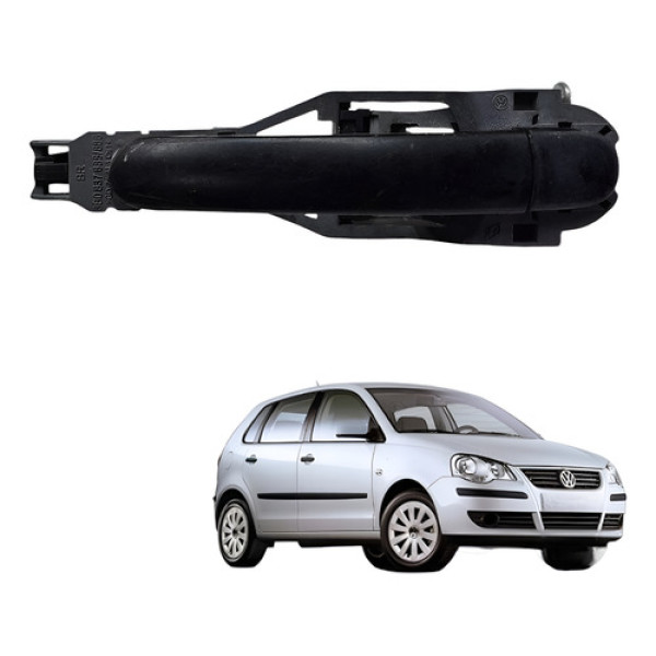 Macaneta Externa Traseiro Esquerdo Vw Polo 2003 206 2009