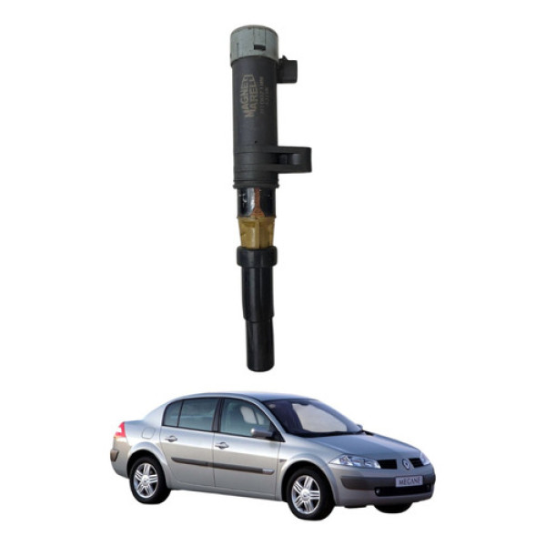 Bobina Ignicao Renault Megane 2.0 16v 2007 2008 Dynamique