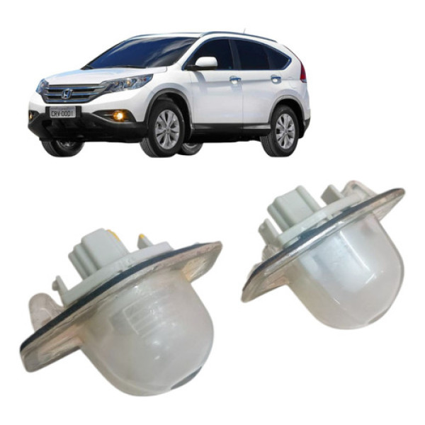 Lanterna Luz De Placa Honda Crv 2012 Lx 2.0  Original