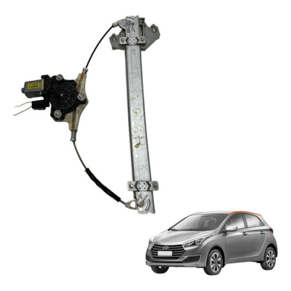 Máquina Vidro Elétrica Traseira Direito Hb20 Hatch 2013 2018