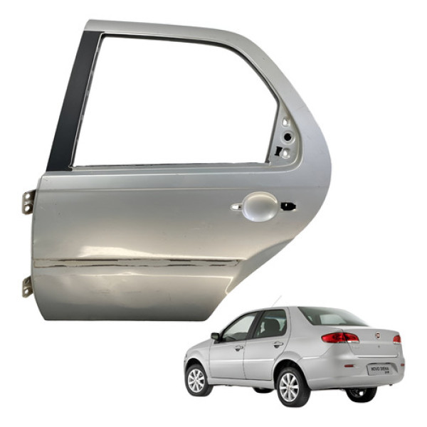 Porta Traseira Esquerda Fiat Siena 2008 2010 2011 2012