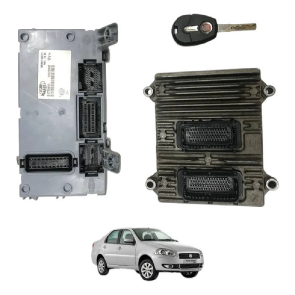 Kit Code Modulo Injecao Siena Palio Hlx 1.8 2006 2008 2010