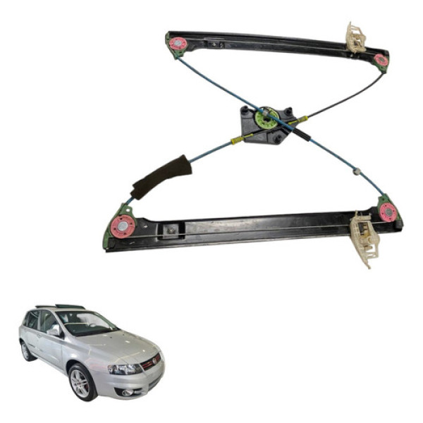 Maquina Vidro Dianteira Direito Fiat Stilo 2009 2012