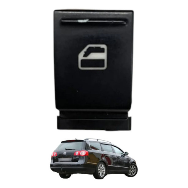 Botao Comando Vidro Eletrico Passat Variant 2006 2007 2008 Peça 2