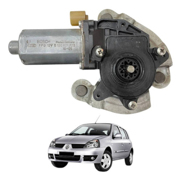 Motor Maquina Vidro Diant Esquerdo Clio 2005 2007 2010 2013