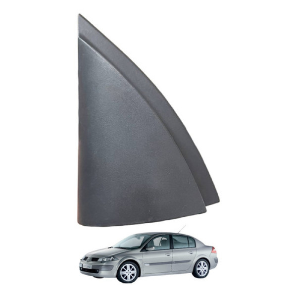 Acabamento Interno Retrovisor Esquerdo Megane 2007 2008