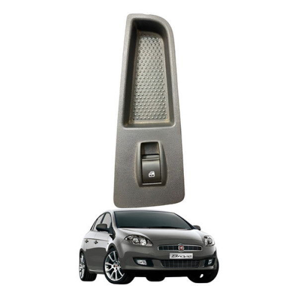 Botão Vidro Dianteiro Direito Fiat Bravo 2011 2012 Essence