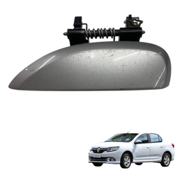 Macaneta Externa Esquerda Logan Sandero 2014 2015 2017 2019