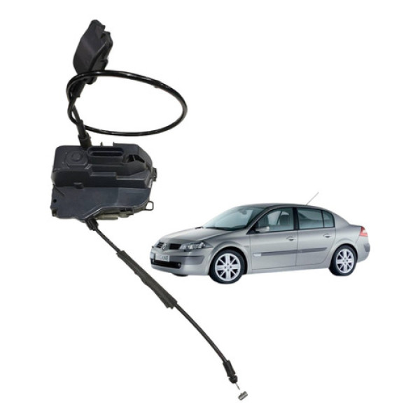 Fechadura Eletrica Porta Tras Esquerda Renault Megane 07 13