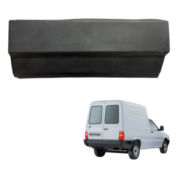 Moldura Parachoque Traseiro Direito Fiorino 2007 2008 2013