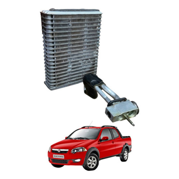 Radiador Ar Quente Evaporador Fiat Strada Palio 2010 2013