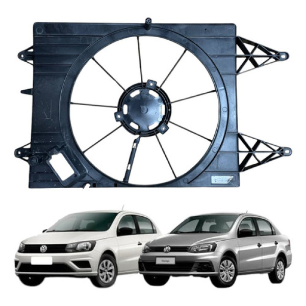 Defletor Radiador Vw Voyage Gol Saveiro G5 G6 G7 2009 2013