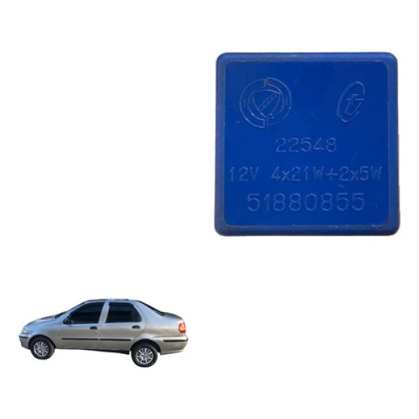 Rele Auxiliar Buzina Fiat Siena Strada Palio 2004 2012 2016