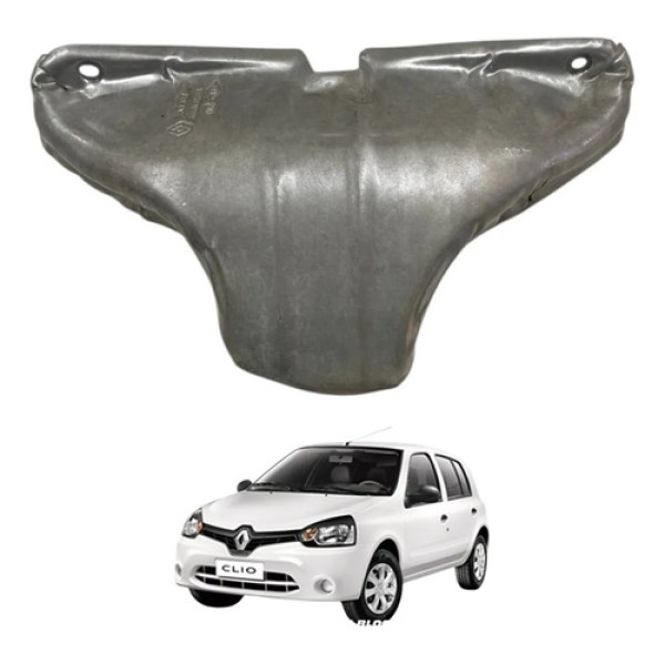Defletor Calor Coletor Escape Clio 1.0 16v 2013 2014 2015