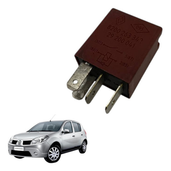 Rele Varias Funções Renault Logan Sandero 2007 2014