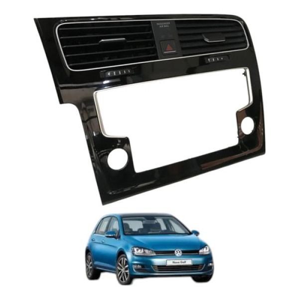 Moldura Central Difusor Ar Vw Golf G7 2013 2015 2017 2019