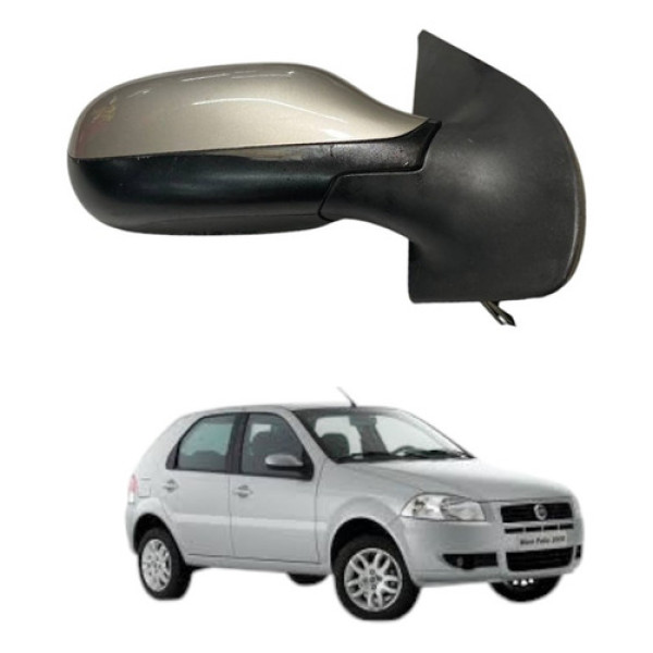 Retrovisor Manual Direito Fiat Palio Attractive 2007 2012