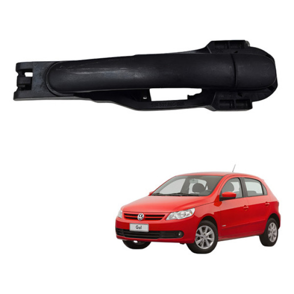Macaneta  Externa Dianteira Esquerda Vw Gol G5 G6 2008 2016