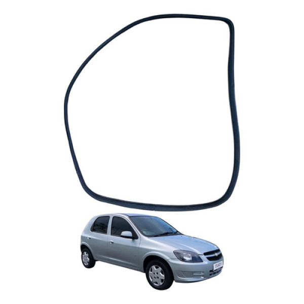 Borracha Porta Dianteira Direita Gm Celta 2012 2013 Lt