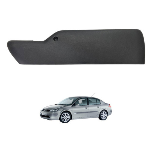 Moldura Lateral Banco Diant Esquerdo Megane 2007 2009 2013