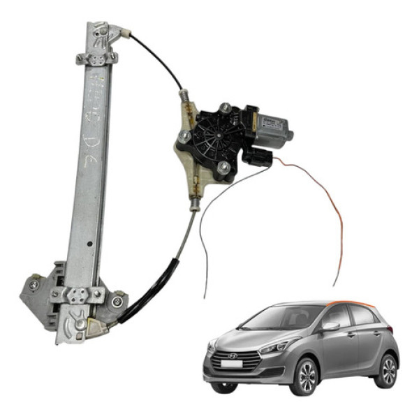 Máquina Vidro Elétrica Diant Esquerdo Hb20 Hatch 2013 2018